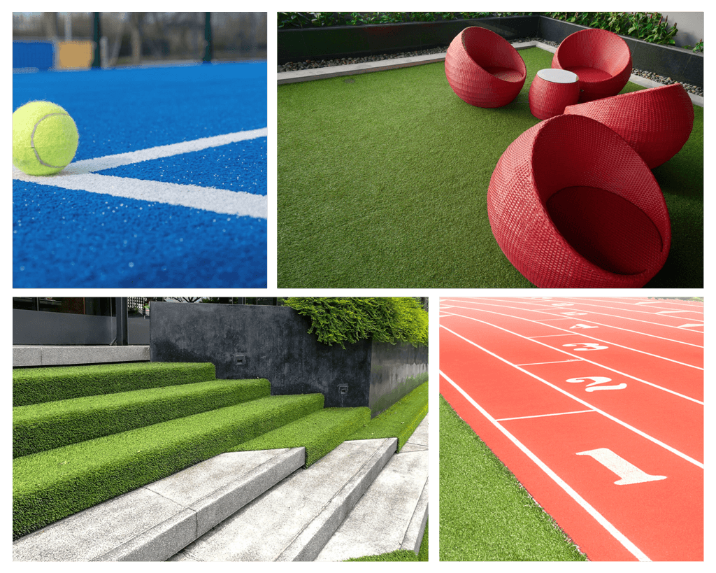 Multi-use of synthetic turf